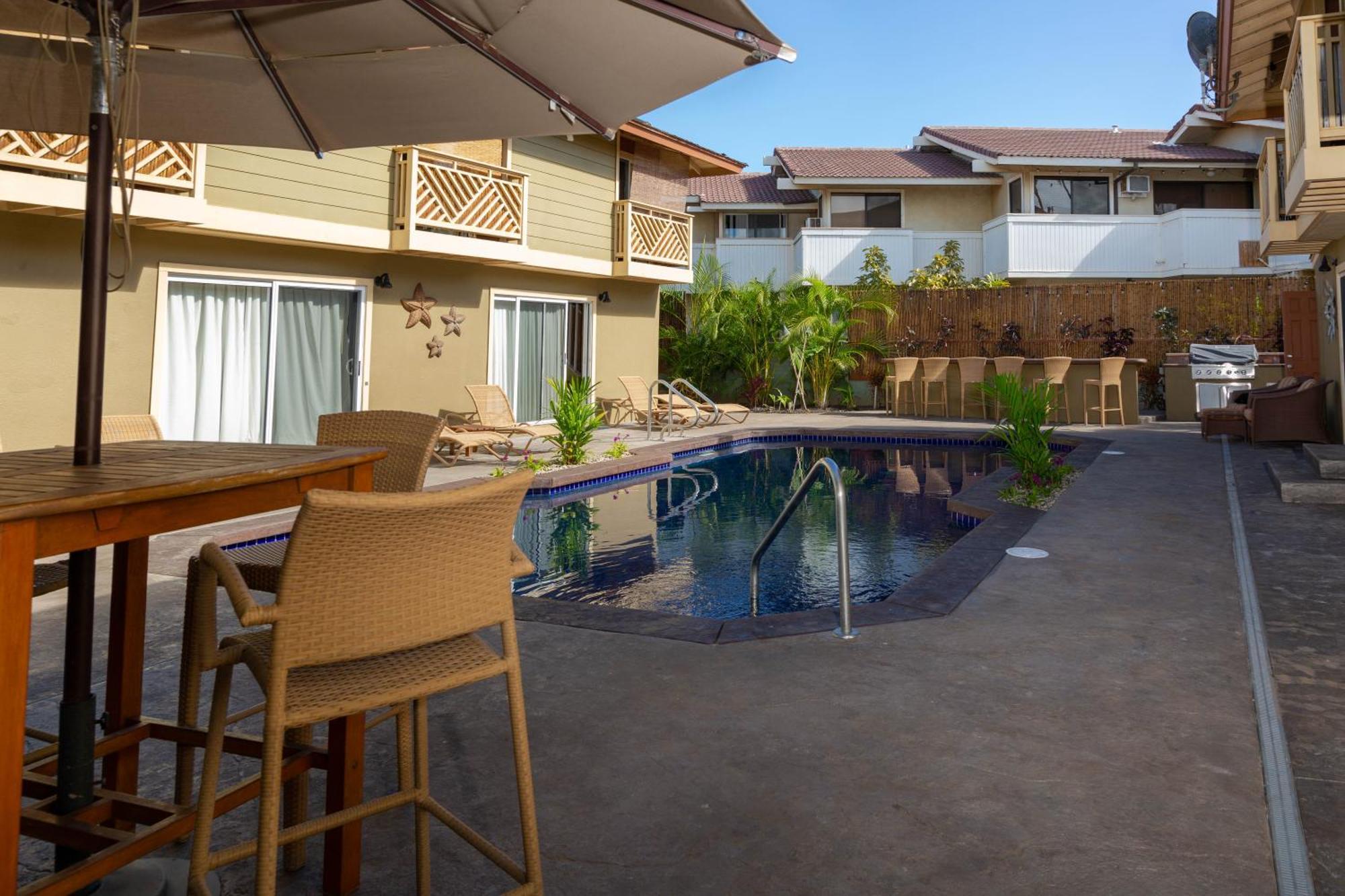 Lotus Suite, 1 Bedroom, Sleeps 4, Pool & Bbq, Pre-Renovation Summer Sale Кихеи Екстериор снимка